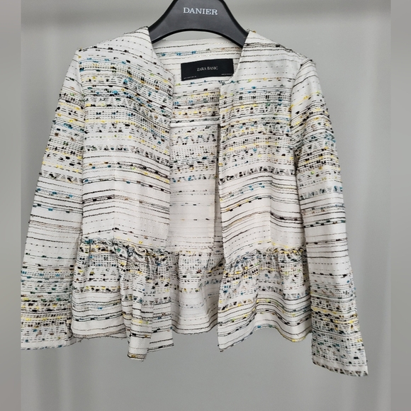 Zara size small embroidery blazer - Picture 1 of 2